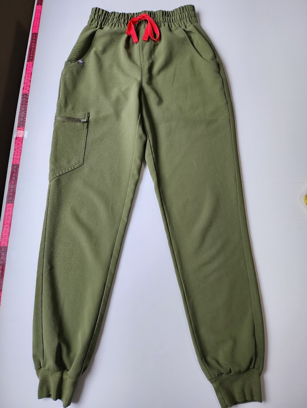 Figs Dark Olive XXSR High Waisted Zamora Jogger